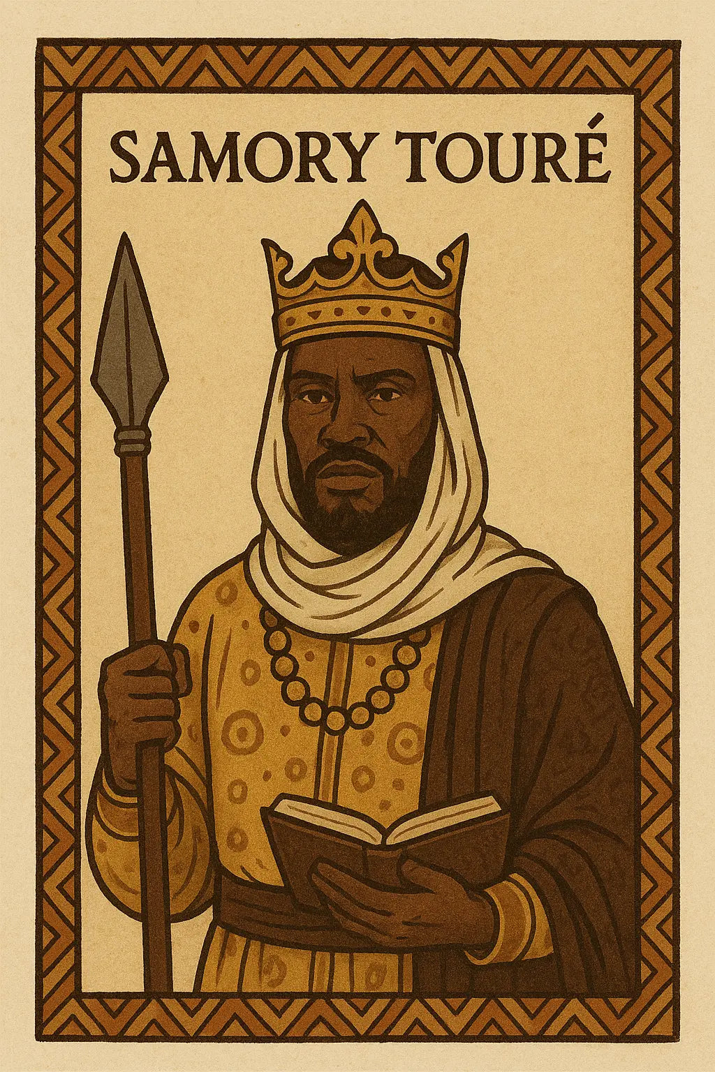Pack Cartes légendaires : Samory Touré Asyli Studio